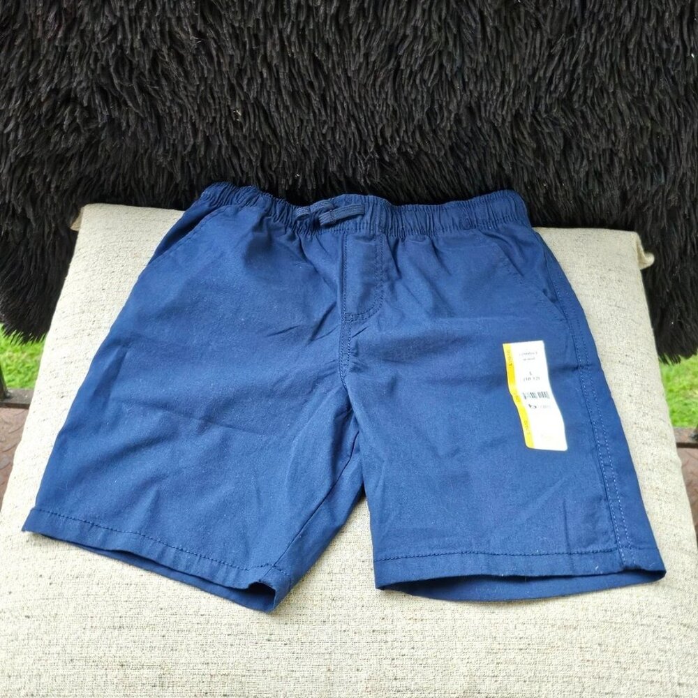 Wonder nation Youth Kids Shorts Blue Shorts Draw String Size L (10-12) NWT